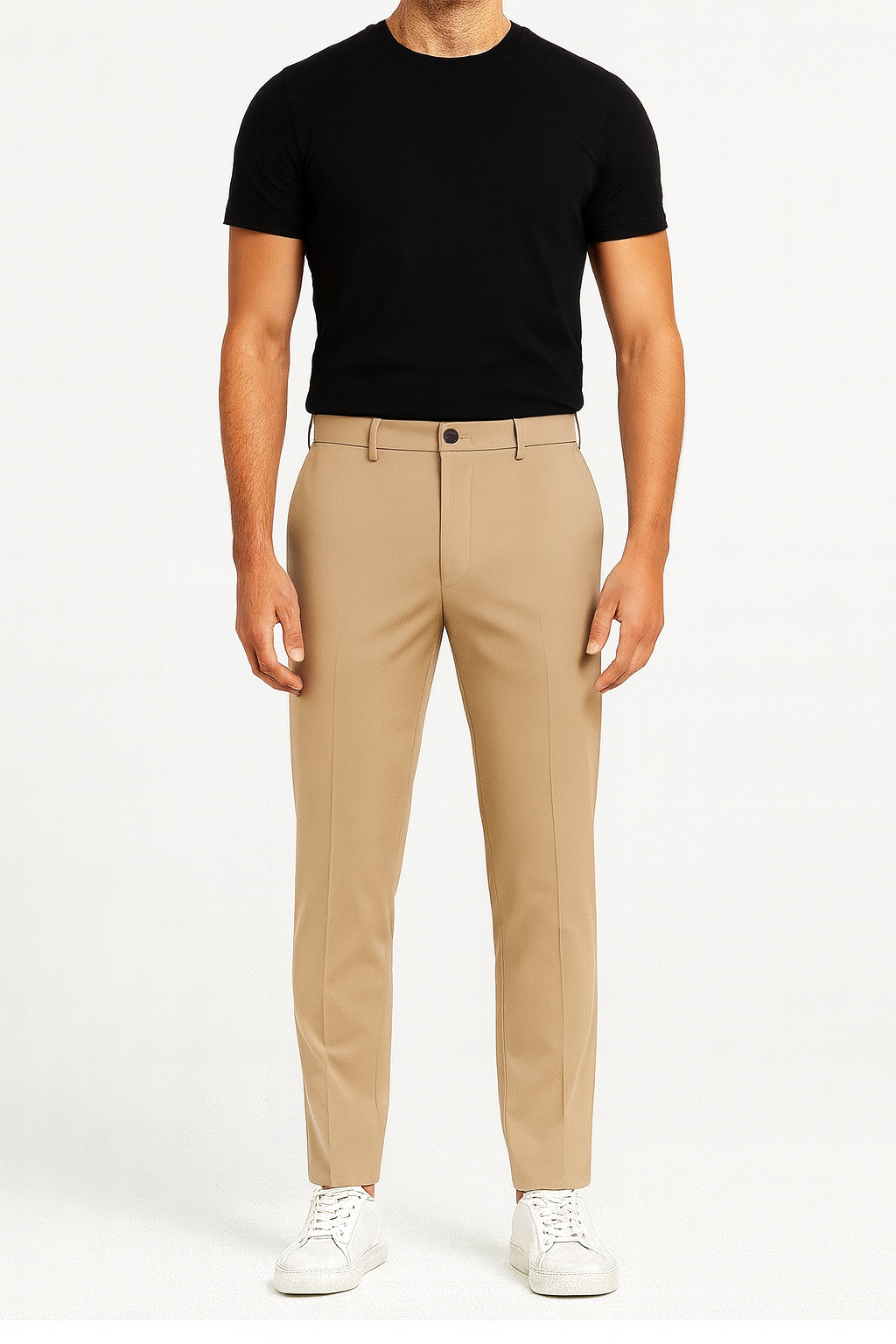 Casual straight pants