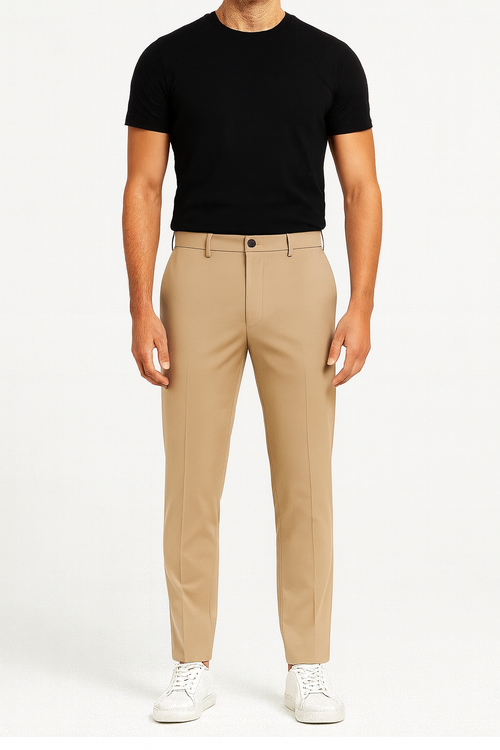 Casual straight pants