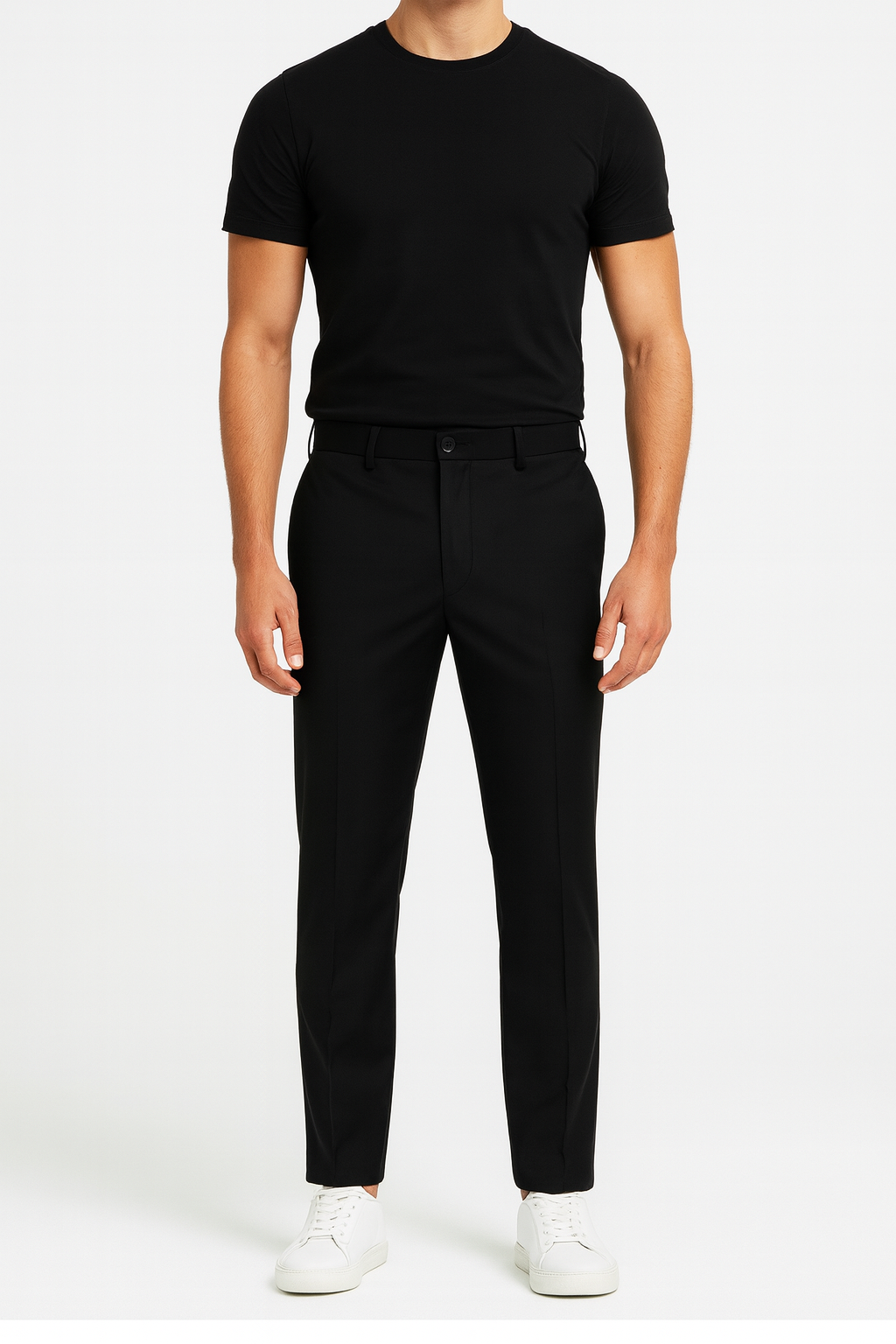 Casual straight pants