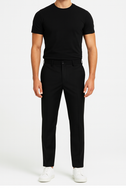 Casual straight pants