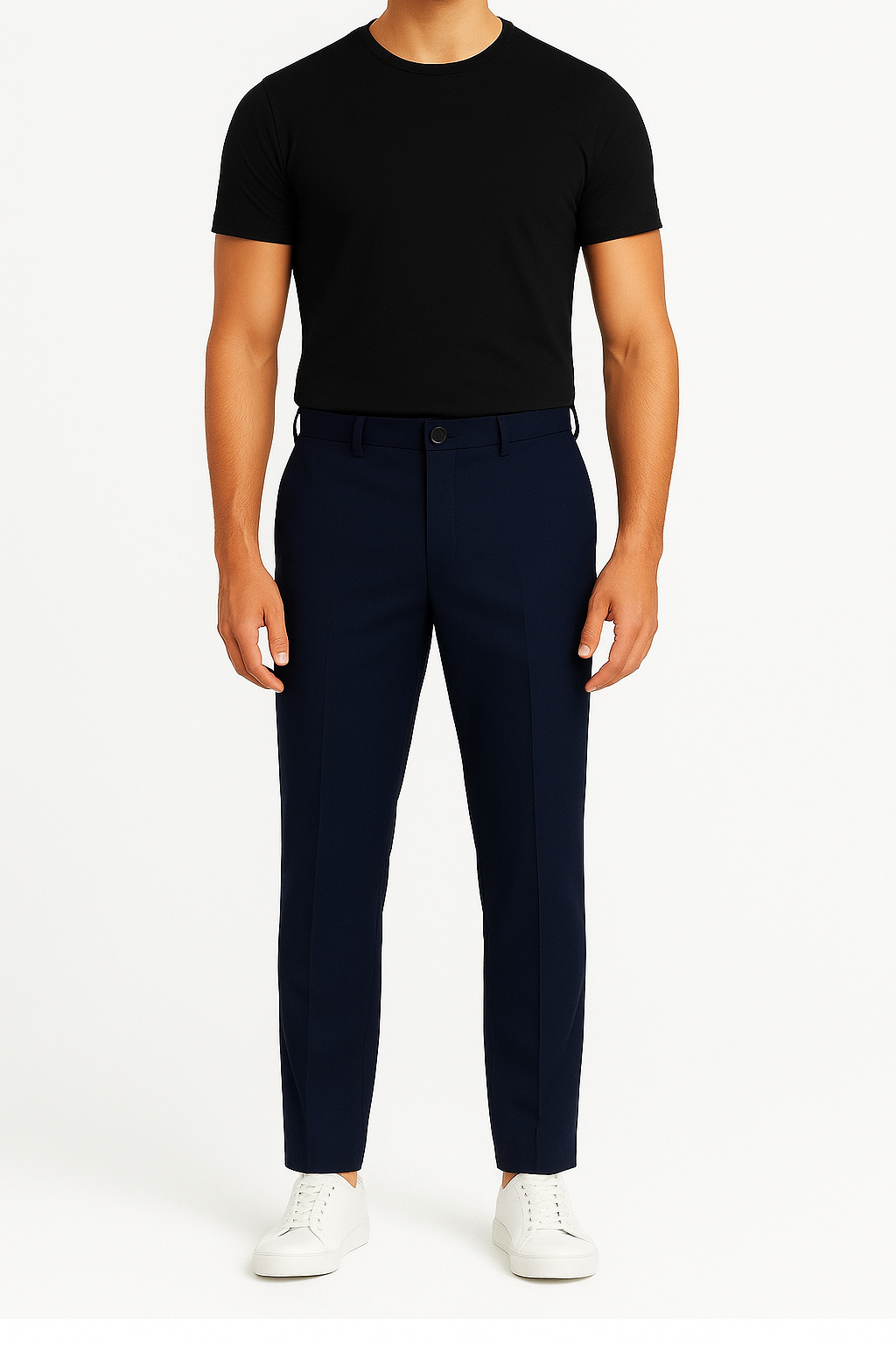 Casual straight pants