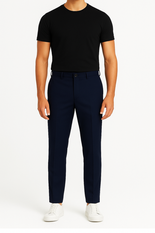 Casual straight pants
